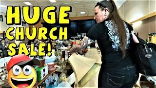 Ep659:  Church Sale Antiques & Vintage Garage Sale Finds!  