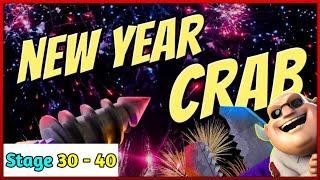 New Year Mega Crab [2024] Stage 30-40 | Boom Beach