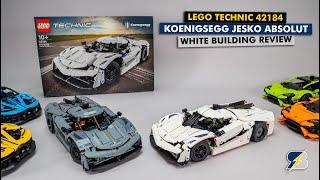 LEGO Technic 42184 Koenigsegg Jesko Absolut white review & comparison