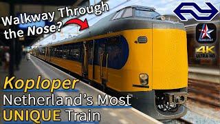 The "Koploper": The Most UNIQUE Train in the Netherlands | NS Intercity Utrecht to Amersfoort