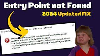 entry point not found windows 7 10 11 advapi32.dll || obs64.exe entry point not found windows 10