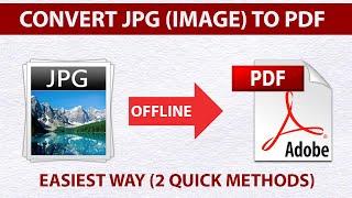JPG to PDF | How to Convert Photo to PDF (2 Easy Ways)