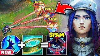 This broken Caitlyn build gives you UNLIMITED ULT SNIPES! (DOUBLE RESET)