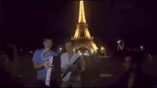 Melodica Men at Eiffel Tower