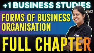 +1 Commerce Business Studies | Chapter 2 | Forms of Business Organisation | Oneshot | Exam Winner