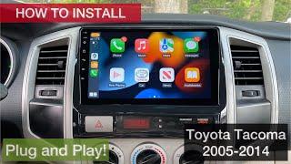 How to Install 9” Android Plug and Play Unit (Toyota Tacoma 2005-2010)