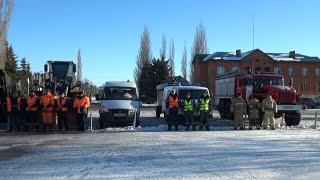 Смотр готовности сил и средств районной противопаводковой комиссии и ликвидации ЧС