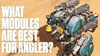  War Robots: What is the BEST Specialization Track for the Angler? Angler Guide + Gameplay