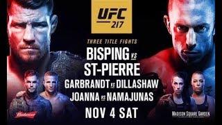 UFC 217 full event