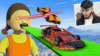 Cars Vs Cars Challenge 827.286% People Go To Squid Game After This Race in GTA 5!