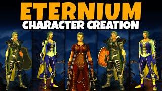 Eternium Character Creation (Male & Female, All Classes, All Options on PC, More!)