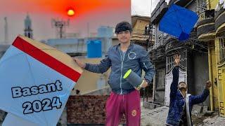 Basant 2025 | Sunday Kite **Catching in Streets || itny zada guddy loot lea | 2.5 oura dia 