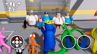 ALL RAINBOW FRIENDS SPEED RUN 2 SCARY OBBY: BARRY'S PRISON RUN, GREAT SCHOOL