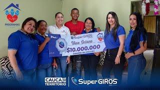 Programas sociales SuperGIROS Cauca con Yeni