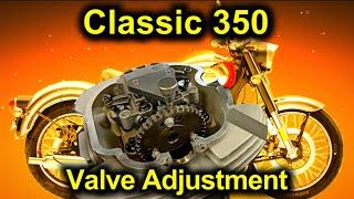Royal Enfield Classic 350 - Tank Removal and Valve Clearance Check