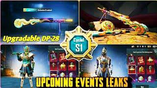 C1S1 Upcoming Upgraded Dp-28 Skin BGMI | Next Supply Crate Leaks | Pubg C1S1 Upgraded Guns Leaks