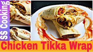 Chicken Tikka Wrap by SS Cooking