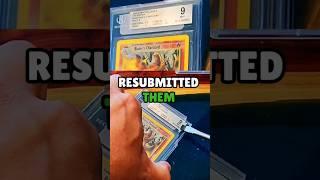 Cracking Pokemon graded cards and regrading them with PSA! #pokemoncards​ #gradedcards​ #psa10​