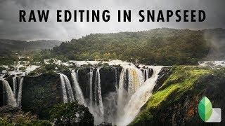 RAW Editing in Snapseed | Android | iPhone