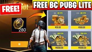 PUBG LITE FREE BC  HACK Bc Purchase Pubg Lite New Update 2024 | Free Bc Event Pubg Mobile Lite JAGGA