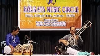 Raag Shyam Kalyan by Aniruddha Sen, tabla accompanied by Sri Sanjib Ghosal.