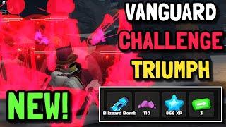 Winning The NEW Vanguard Challenge! | Roblox Tower Defense Simulator TDS