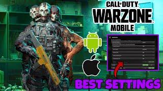 THE BEST WARZONE MOBILE SETTINGS FOR GOOD VISUAL QUALITY AND STABLE PERFORMANCE / ANDROID & IOS