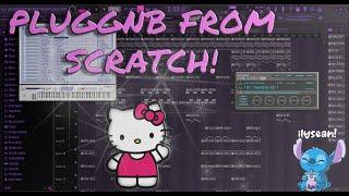 making a pluggnb beat from scratch | FL Studio cookup | pluggnb summrs autumn rich amiri tutorial