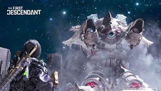 Frost Walker Hard Mode Boss Fight - The First Descendant