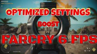 BOOST FPS WITH THESE SETTINGS PAST 60FPS- FARCRY 6 PC