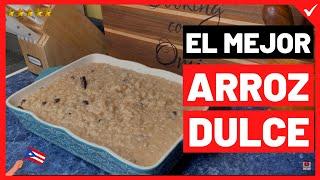 Aprende a PREPARAR ARROZ con DULCE de PUERTO RICO  (PUERTORRIQUEÑO) de Leche | Cooking con omi