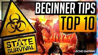 Top 10 Tips for New Players in State of Survival