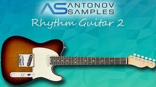 Guitar VST Library Kontakt. Rhythm Guitar 2 by AntonovSamples. For Funk, Disco, Indie, Pop