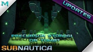 Subnautica UPDATES! Precursor Caches, Storage or Tomb?