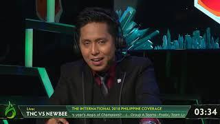 TNC vs Newbee - Game 1 Sanduguan - TI8 Groupstage Day 1 #LAKADMATATAG