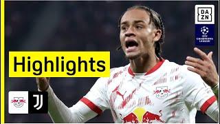 RB Leipzig - Juventus Turin | UEFA Champions League | DAZN Highlights