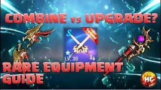 Lineage 2: Revolution Equipment Guide - Combing vs Upgrading Weapons & How to get Rare Items