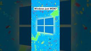Windows Just WON???