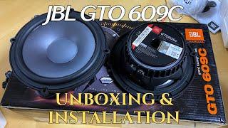 JBL GTO 609C Speakers in Honda Amaze - Unboxing and Installation