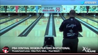 2013 PBA Central Region RPI Title Match - Tom Smallwood vs. Brian Kretzer