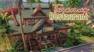 Ресторан в Томаранге│Строительство│Tomarang Restaurant│SpeedBuild│NO CC [The Sims 4]