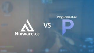 Nixware.cc VS Plaguecheat.cc (CS2 HvH)