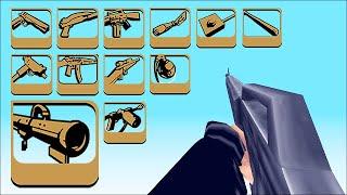 All Weapons & Sounds of GTA 3 in 22 Seconds (First Person)