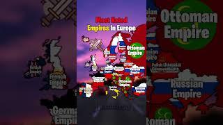 Most Hated Empires In Europe #map #history #geography #europe #shorts #viral #fyp #trending #edit
