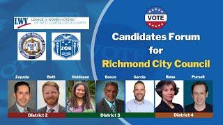 Richmond City Council Candidates Forum 2022 (KCRT Official)