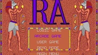 The Curse of RA gameplay (PC Game, 1990)