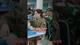 Si Cantik Hidung Lancip .. Taruni Amrik ‼️ Dan Taruna Indonesia yang Tak Kalah Keren2