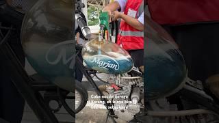 Shell Super 92 birunya bening juga euy...#shell #spbu #shellsuper #oktan92 mirip #pertamax