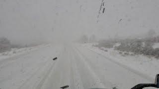 Trucking Southbound and Down on I-15 Into a ️ Storm. From Bad to Really Really Bad..