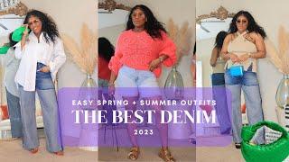 Summer Outfit Ideas | How To Style Denim | Abria Perry